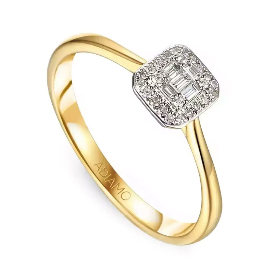 Pierścionek z diamentami