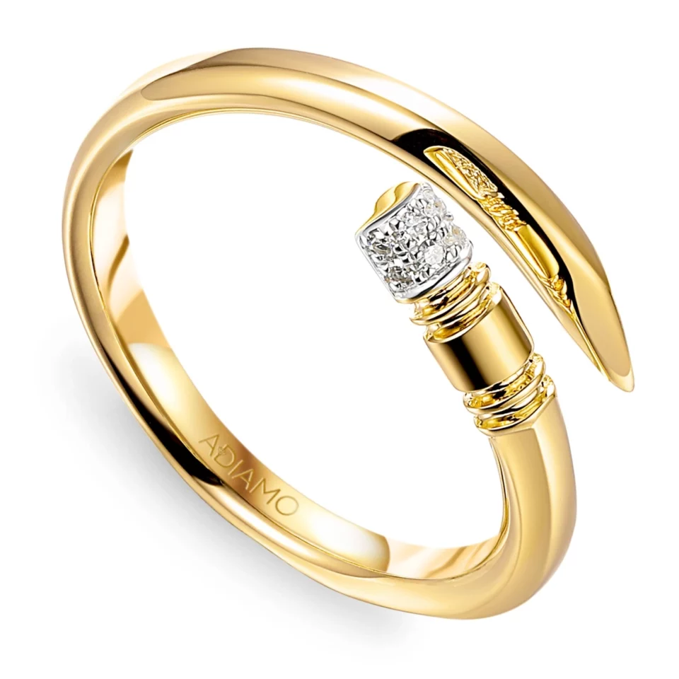 Pierścionek z diamentami